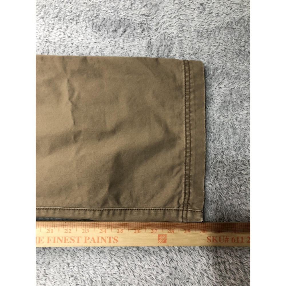 Y2K Levis Pants Men 35x30 (Tag 34x30) Brown Tab Twills Loose Boot Cut Distressed - Picture 8 of 9